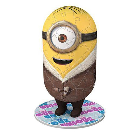 Minions Ice Village Stuart 54pc 3D Jigsaw Puzzle Extra Image 1